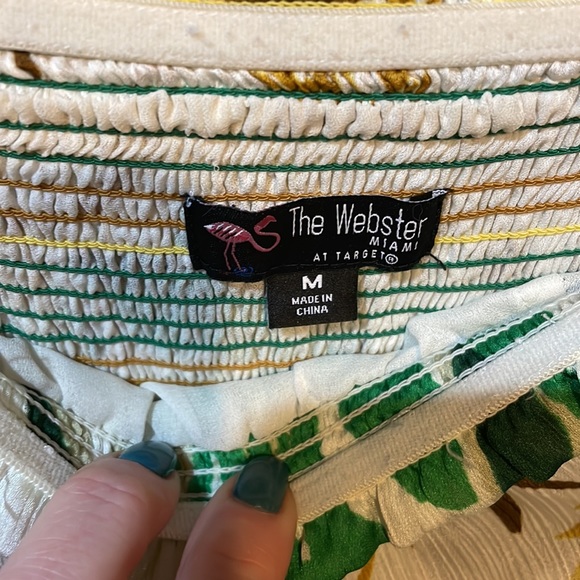 Webster Miami x Target sz M strapless sundress - Picture 3 of 4